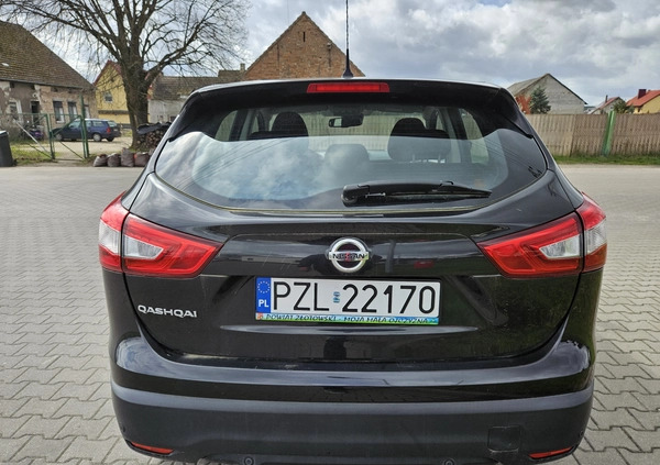 Nissan Qashqai cena 48800 przebieg: 118000, rok produkcji 2015 z Złocieniec małe 79